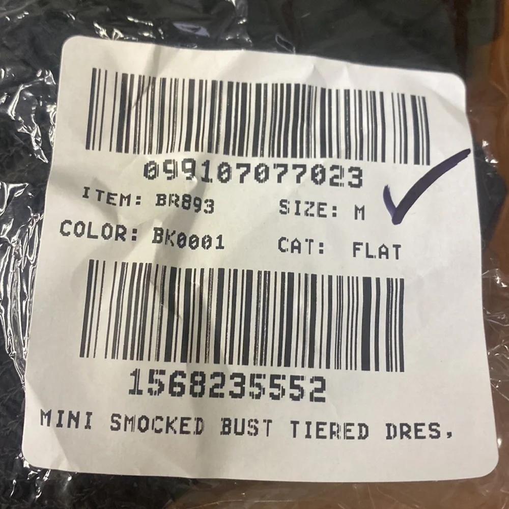 J Crew Smocked tiered mini dress Item BR893